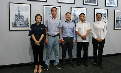 巴西客戶來(lái)訪德邁迪